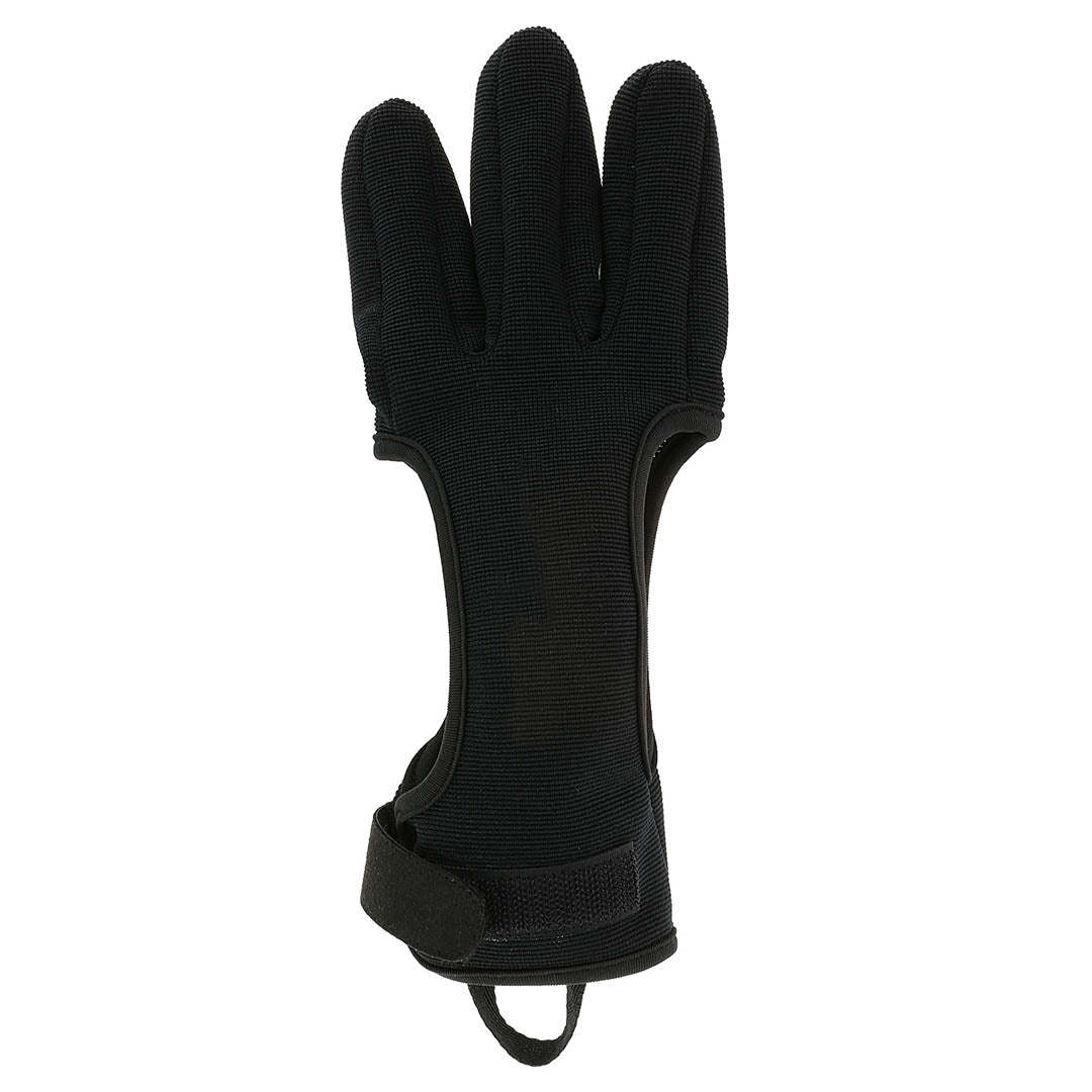 3 Finger Archery Shooting Glove | Fits Right and Left Hand | One Size Fits Most