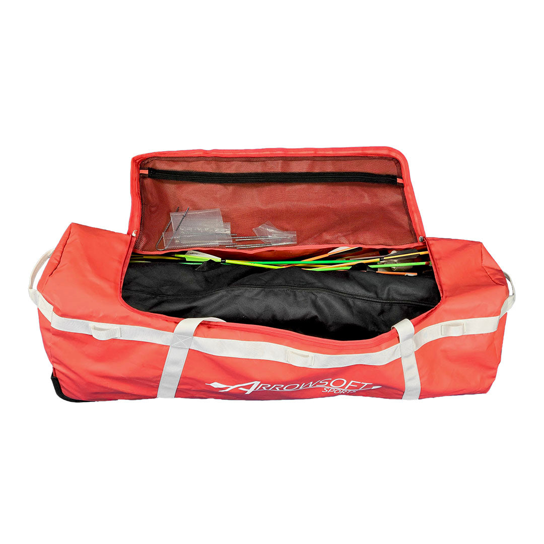 Equipment Storage and Carry Bag With Wheels