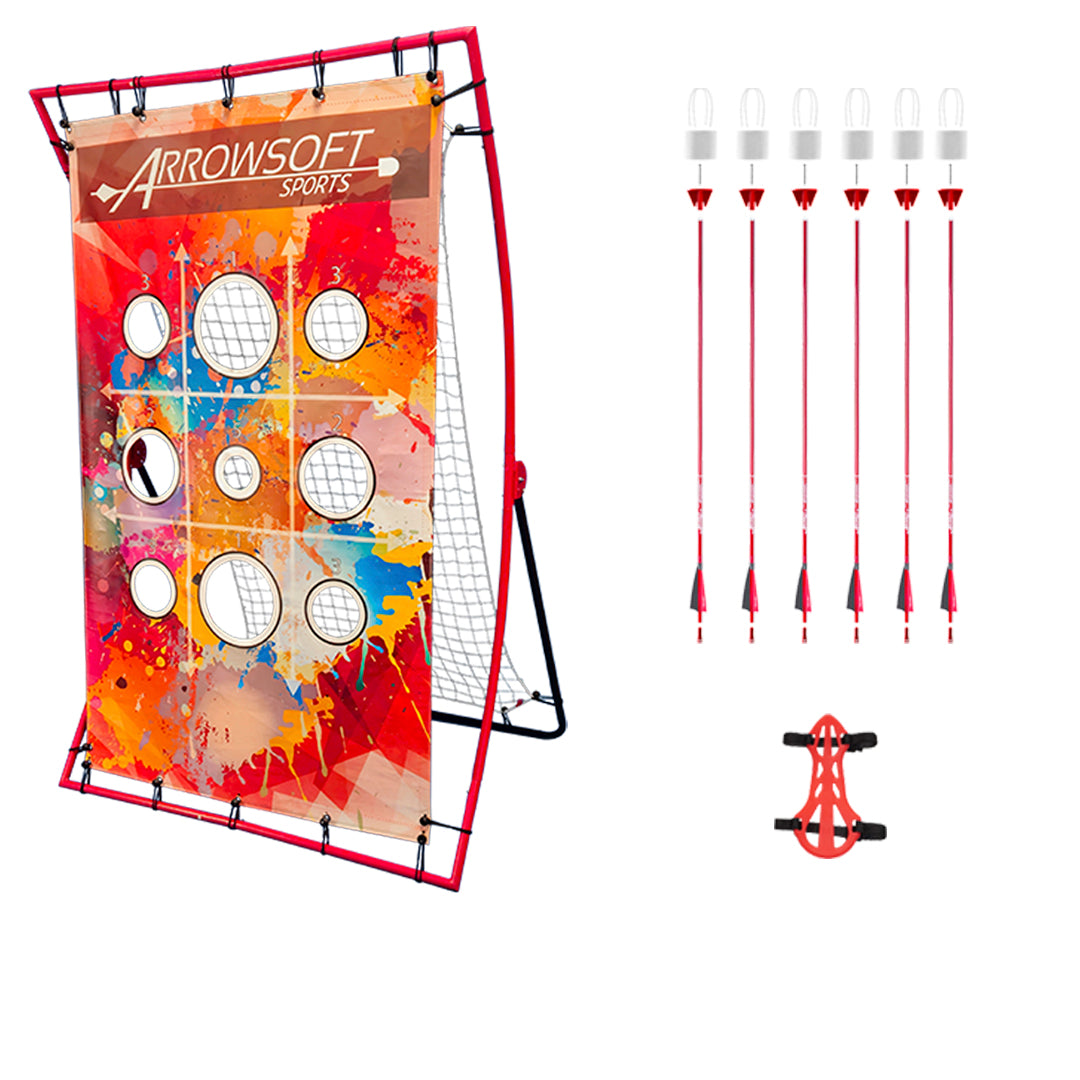 Complete Backyard Beginner Archery Set With Bow and Arrows