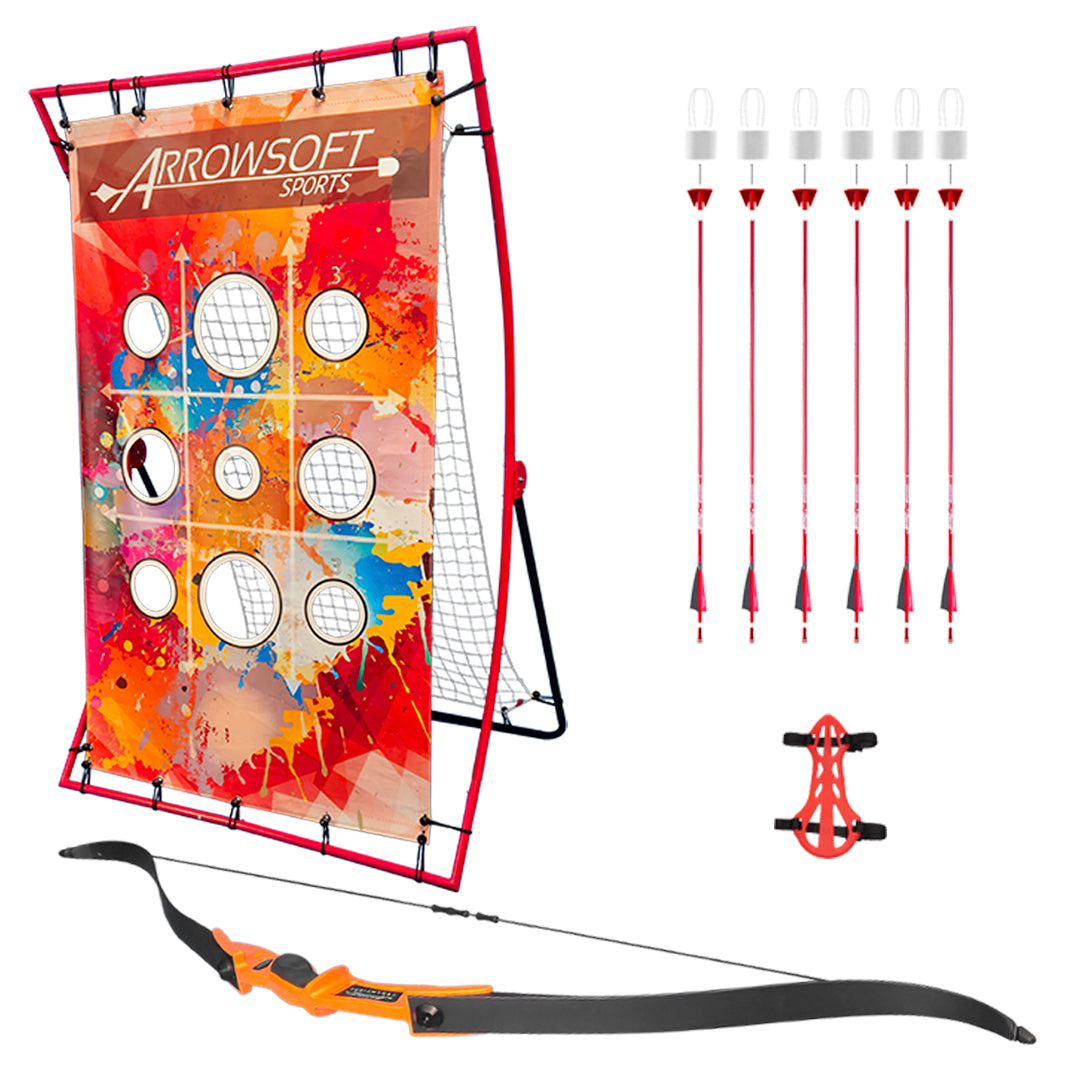 Complete Backyard Beginner Archery Set With Bow and Arrows