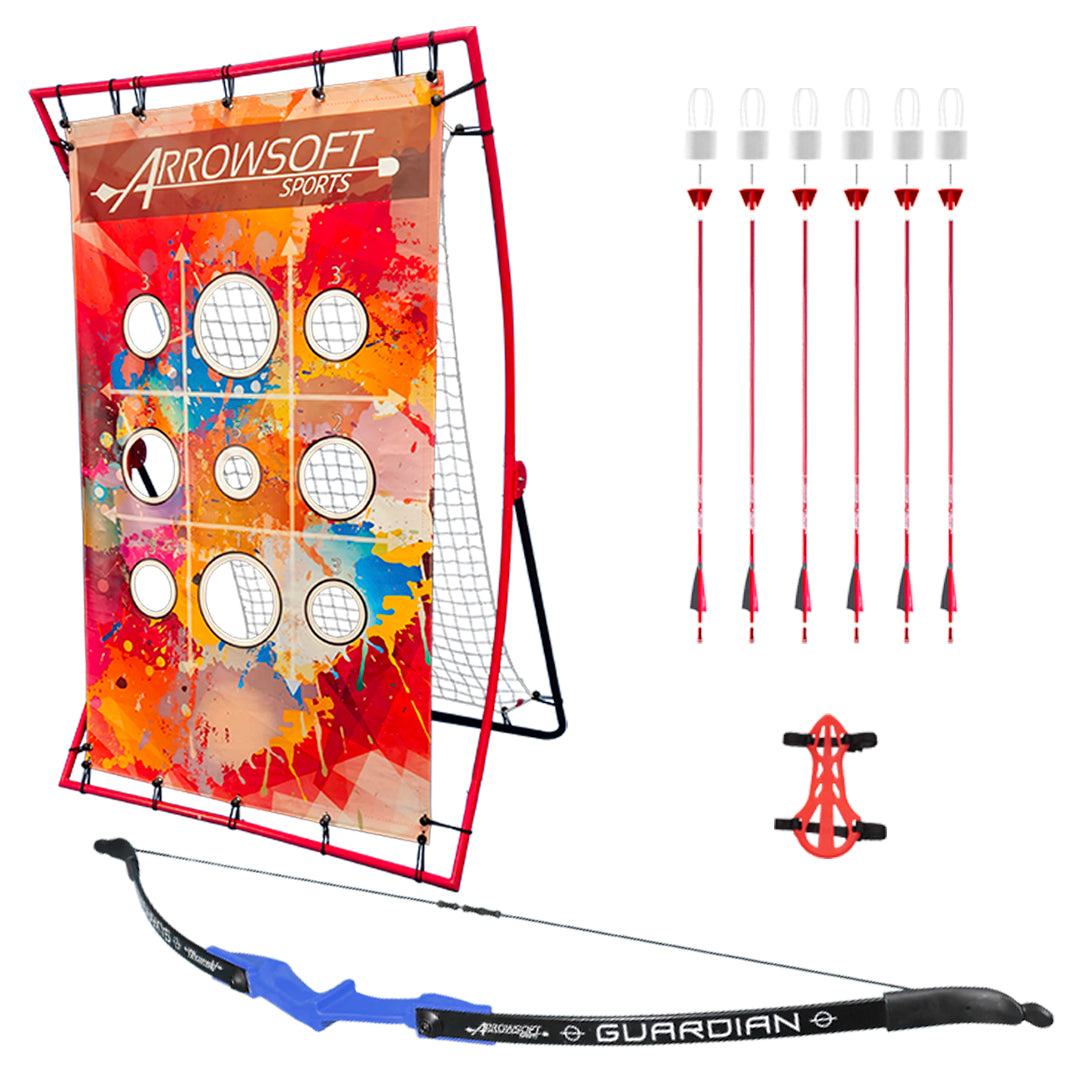 Complete Backyard Beginner Archery Set With Bow and Arrows