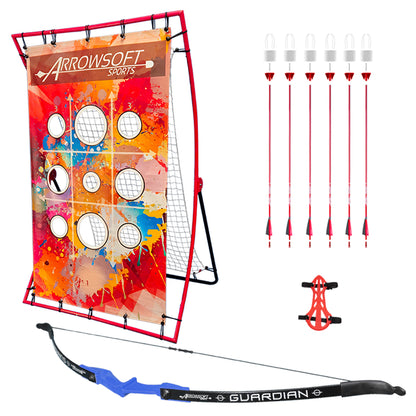 Complete Backyard Beginner Archery Set With Bow and Arrows