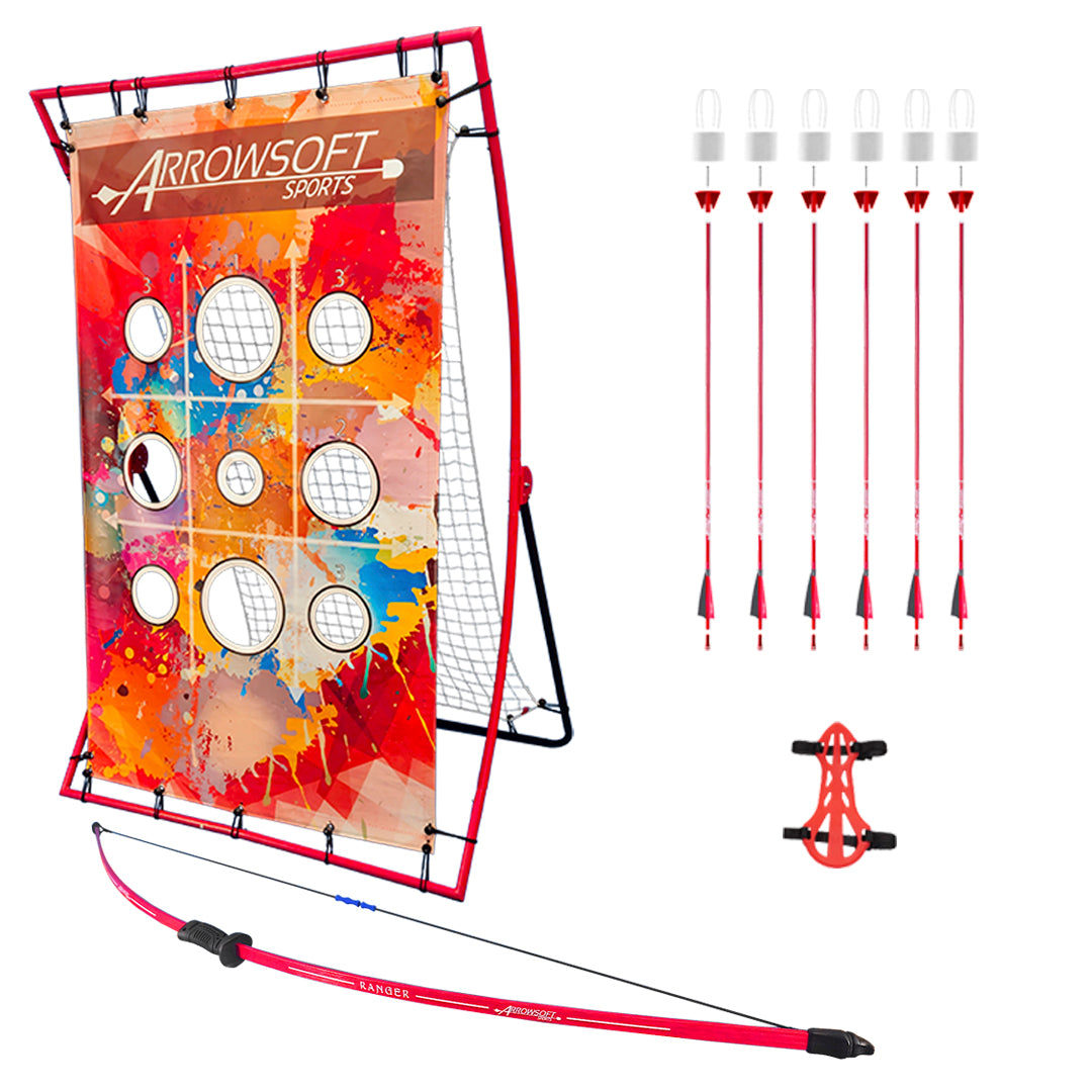 Complete Backyard Beginner Archery Set With Bow and Arrows