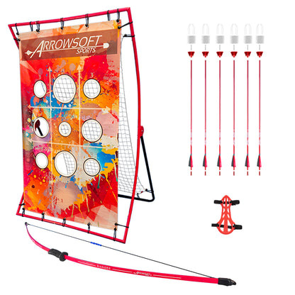 Complete Backyard Beginner Archery Set With Bow and Arrows