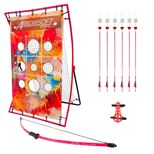 Complete Backyard Beginner Archery Set With Bow and Arrows