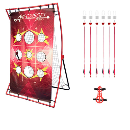 Complete Backyard Beginner Archery Set With Bow and Arrows