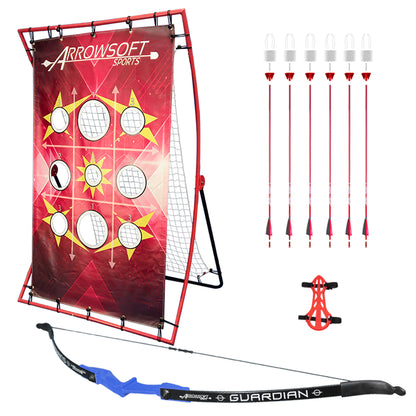 Complete Backyard Beginner Archery Set With Bow and Arrows